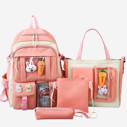 Schooltas - Rugtas - Sporttas - Rugzak - Weekendtas - Tas - Backpack - Roze