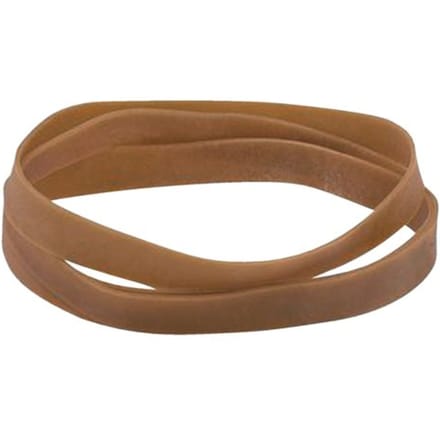 Elastiek Standard Rubber Bands 87 120x10mm 500gr 165 stuks bruin