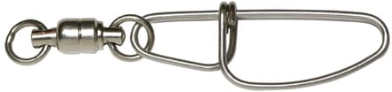 Zeck Ball Bearing Swivel + Snap 105kg 3st.