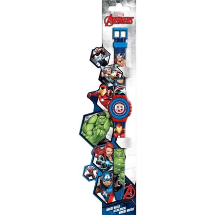 Avengers Horloge - Digitaal - Voor kinderen - Blauw