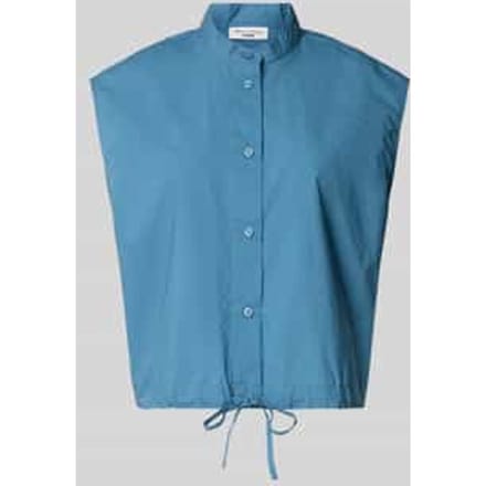 relaxed fit blouse van puur katoen