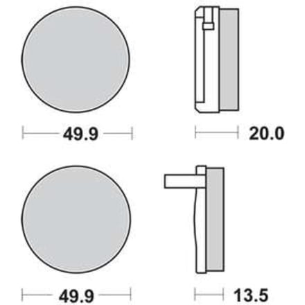 Remblokset TRW MCB32