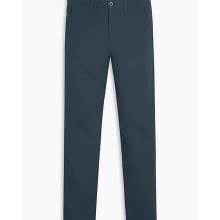 Dockers Crafted Khaki Slim Broek Blauw 30 / 32 Man
