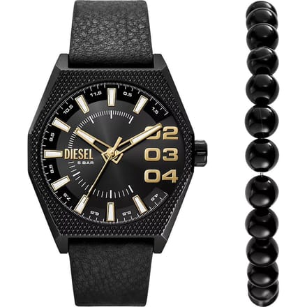 Diesel Analog DZ2210SET Scraper Horloge