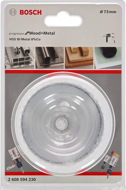Gatzaag HSS Bi-metaal progressor diameter 73mm