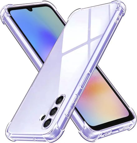 Hoesje geschikt voor Samsung Galaxy A05s - Techsuit Shockproof Silicone Back Cover - Transparant