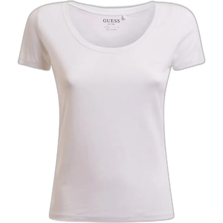 Dames-T-shirt Guess Logo Scoop