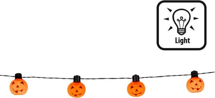 Boland - LED lichtsnoer Pompoen - Horror - Horror