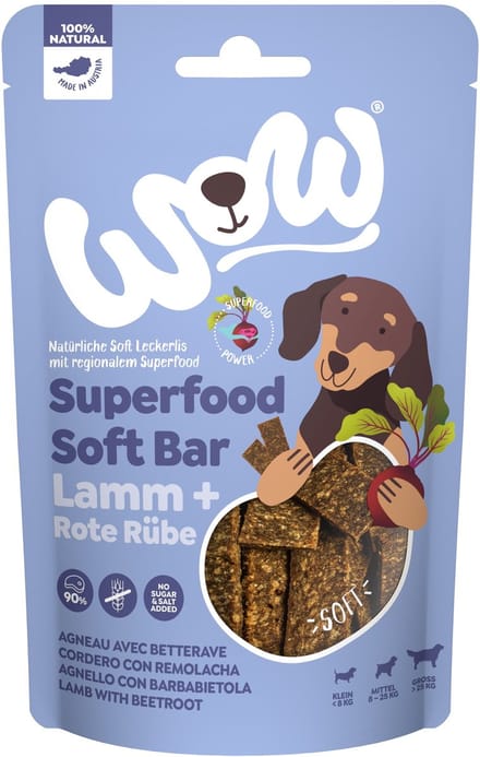 WOW! Soft Bar - Lam & Rode biet - 150 g