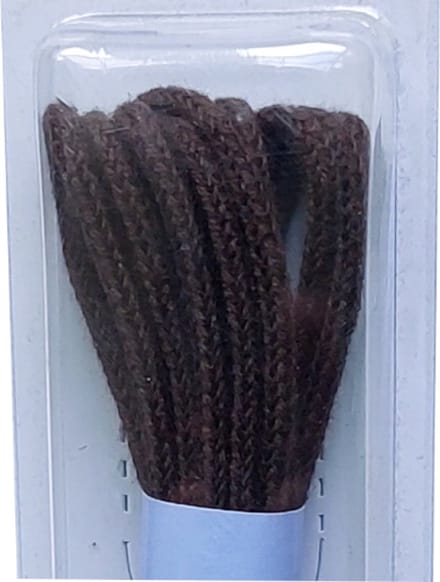 Gala Veter - Donker Bruin - Dun Rond - Lengte 120 cm - Dikte 2,5 mm - Schoenveter
