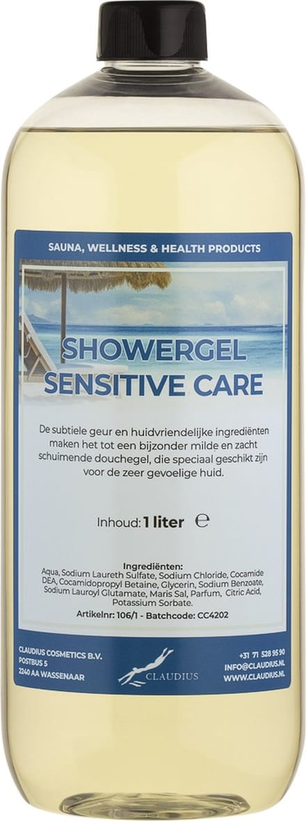 Douchegel Sensitive Care 1 Liter - Showergel