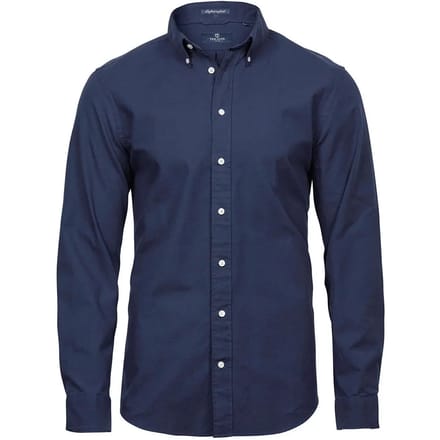 Tee Jays - MenÂ´s Perfect Oxford Shirt - Navy maat M