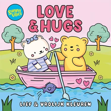 Sunny Vibes Kleurboek Love & Hugs