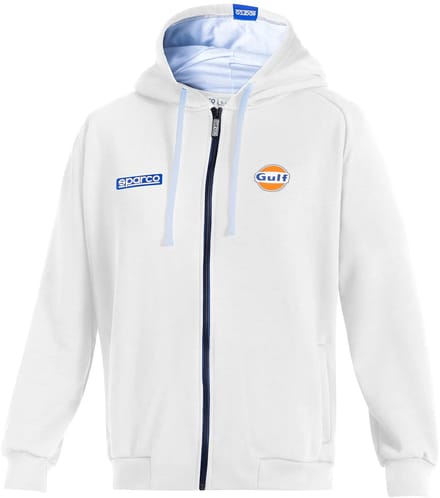 Sparco GULF Vest met capuchon - wit - Maat - m