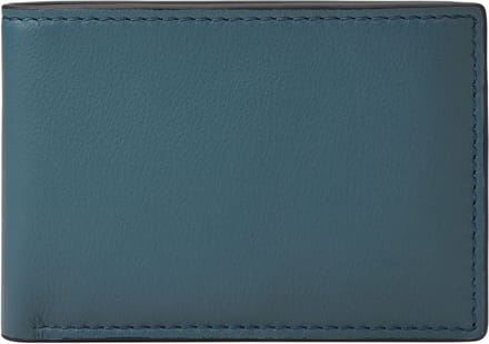 FOSSIL Portemonnee Steven FPW Bifold Wallet Pacific Lichtblauw