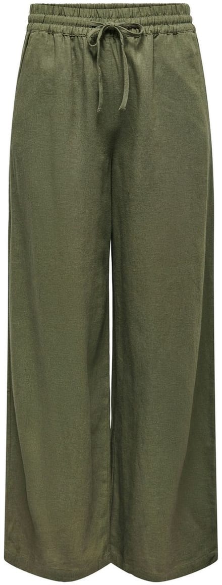 ONLY- JDYSAY HW LINEN WIDE PANT WVN NOOS - Dames - Broek