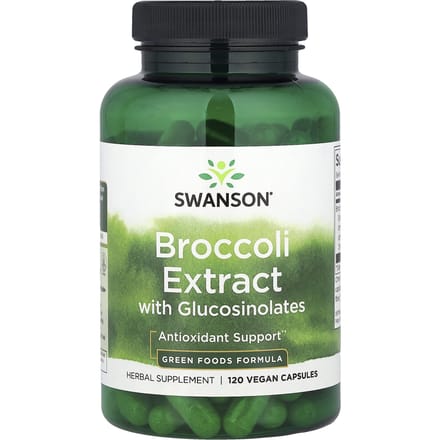 Broccoli Extract met Glucosinolaten, Vegan Capsules, 120 (600 mg per capsule)
