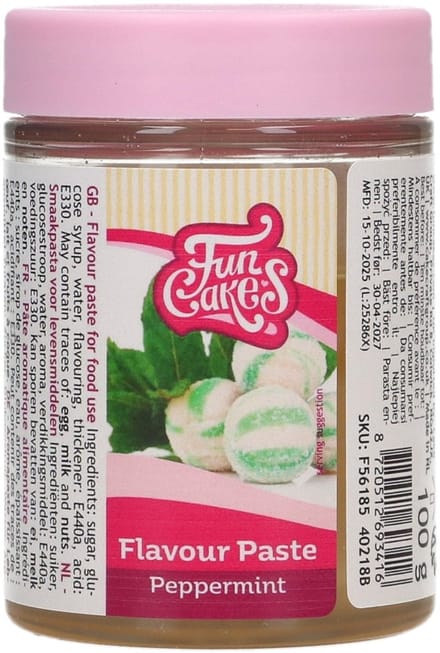 FunCakes Smaakpasta - Aroma - Pepermunt - 100g