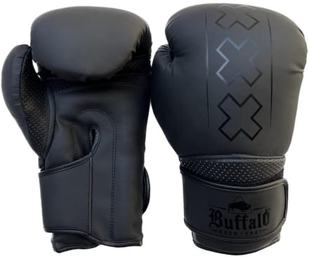 Buffalo Metal bokshandschoenen zwart 12oz