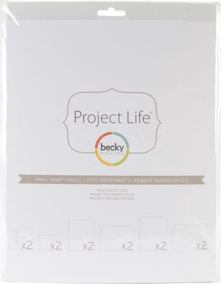 Project Life Small Variety Pack 2 Photo Pocket Pages 12/Pkg (380025)