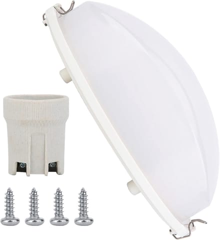 ZEYNOMAX - Sauna Wall Lampshade - Waterproof - Explosion-Proof - E27 Fitting - Antifog - Geschikt voor Sauna en Stoombad