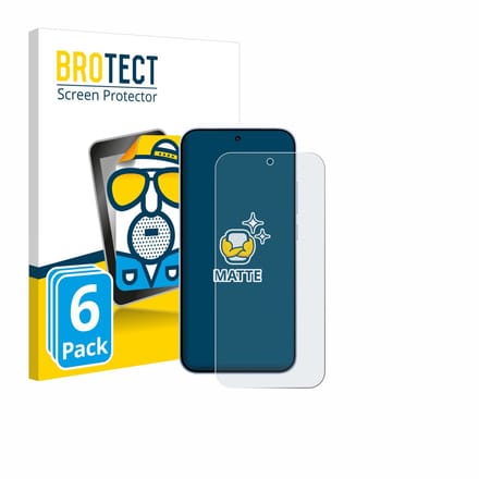 BROTECT - Screenprotector voor Oppo Reno 15 - Folie Beschermfolie matte 6 Stuks