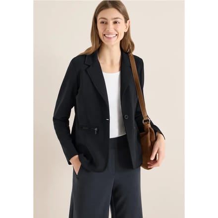 Zijden blazer