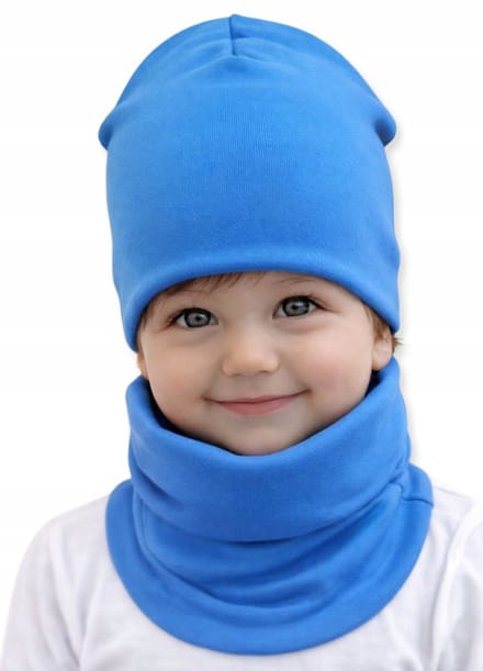 Dartomik - Babymuts en Sjaal Set - OEKO-TEX - Dubbele Laag - 0+ Maanden