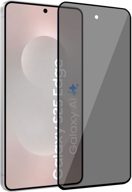 ChiGuard Privacy Screenprotector geschikt voor Samsung Galaxy S25 Edge Screenprotector - Beschermglas - Privé GuardCover