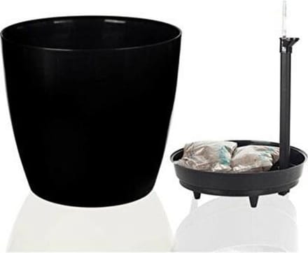 Duurzame Smartpot - Ruby - bloempot - 33L zwart - met watergeefsysteem en drainage