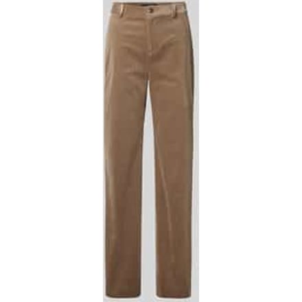 Flared cut corduroy broek met steek- en achterzakken, model 'KADEN'
