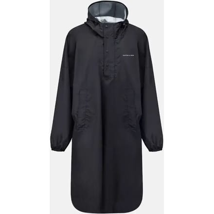 Kapten & Son regenjas/poncho all black