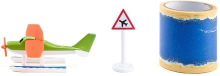 Siku Watervliegtuig Jongens 9 Cm 5 Meter Groen 3-delig