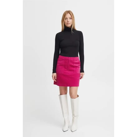 b.young BYDISUNE SKIRT - Very Berry Pink