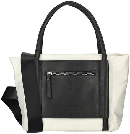 Enrico Benetti Izzy - Handtas-Schoudertas - Zwart Wit
