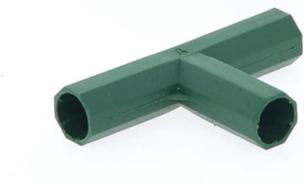 Tuinkoppelingen Kas - PVC-verbindingsstukken - Frame Constructie - Slagvast PP Materiaal - 1.6 cm Binnendiameter - Groen