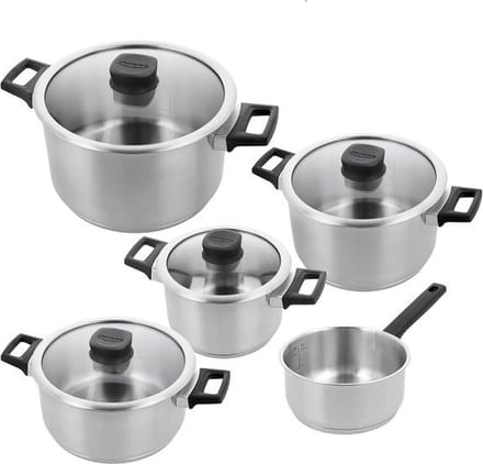 Demeyere Comfort 3 pannenset 5 delig