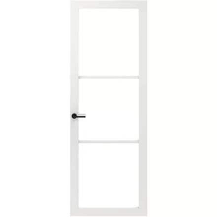 Sencys Glasset Industrial 3-ruits Mat Glas 83x201,5 Cm