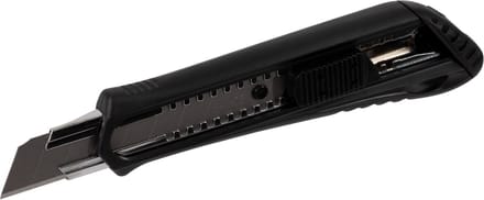 Stalco - Universeel Mes - 18mm Gebroken Mes - Ergonomische Kunststof Behuizing