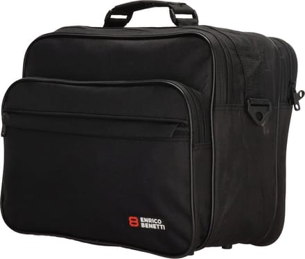 Enrico Benetti Amsterdam Reportertas / Flightbag / Werktas - Zwart
