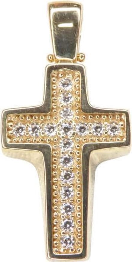 Gouden kruis hanger