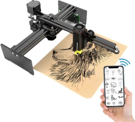Thuys – Professionele Snijplotter – Plotter Machine – Snijmachine – 1000mm Per Seconde – 67 x 67 Inch – Bediening via App – Zwart