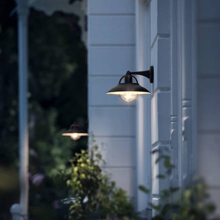Philips LED Comorant 1738130PN Buitenlamp (wand) LED E27 42 W Zwart
