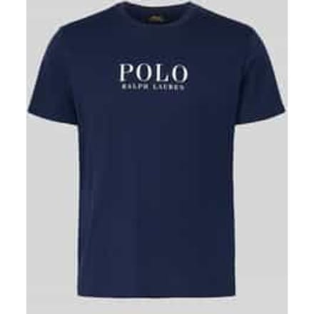 Regular Fit pyjamabovenstuk van 100% katoen model 'CREW-SLEEP-TOP'
