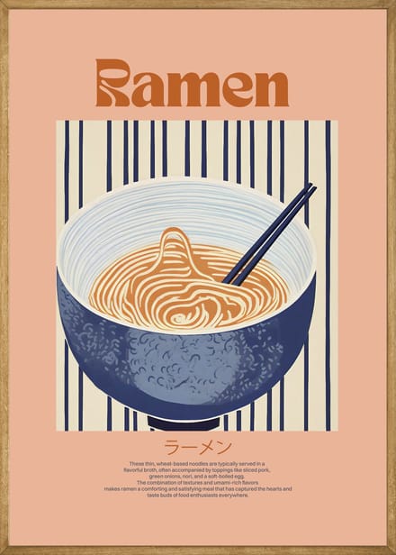 Ramen Poster - 21x30 cm