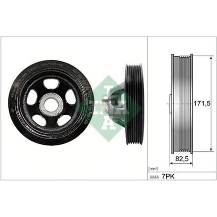 Schaeffler Ina Riemschijf, krukas INA 544 0195 10