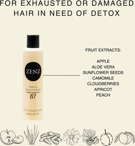Hair & Scalp Rinse Fresh Herbs no. 87 ( 1000 ml)