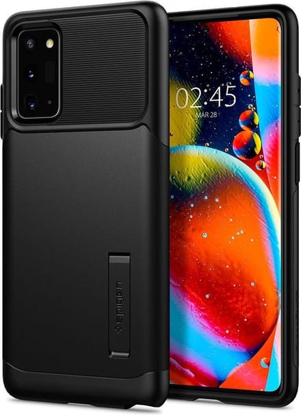 Spigen Slim Armor Samsung Galaxy Note 20 Hoesje Zwart