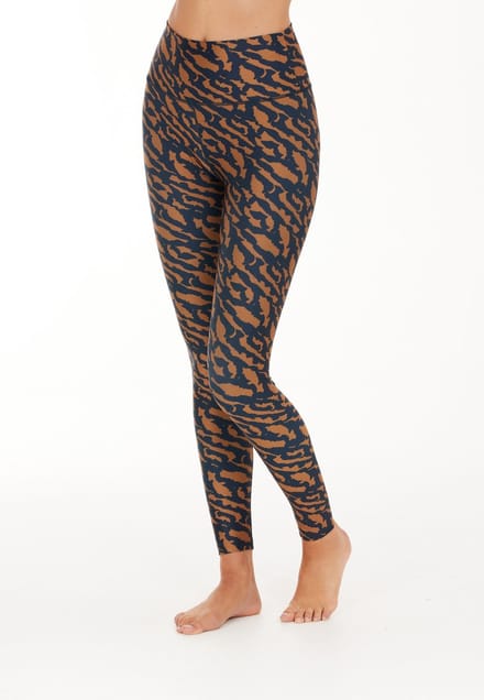 ATHLECIA - windia w printed tights - Lange trainingslegging dames - Meerkleurig