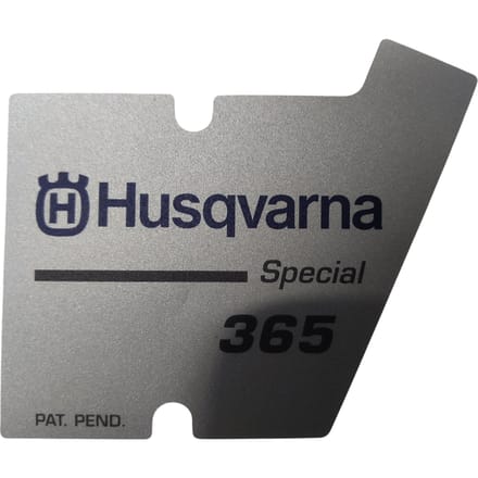 Husqvarna starterkap sticker 365